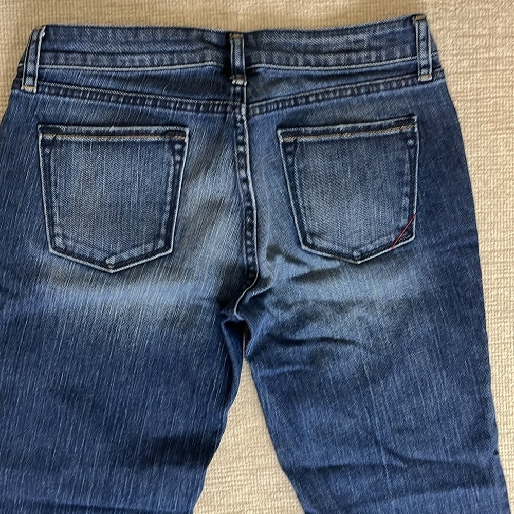 ⭐️ Banana Republic Classic Boot Cut faded Jeans- Size 6 - Picture 6 of 10